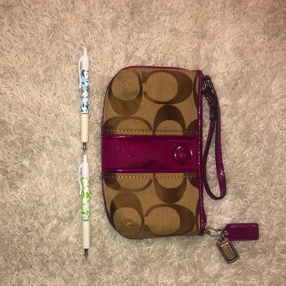 Coach Purse and Wristlet duo - Picture 2 of 4